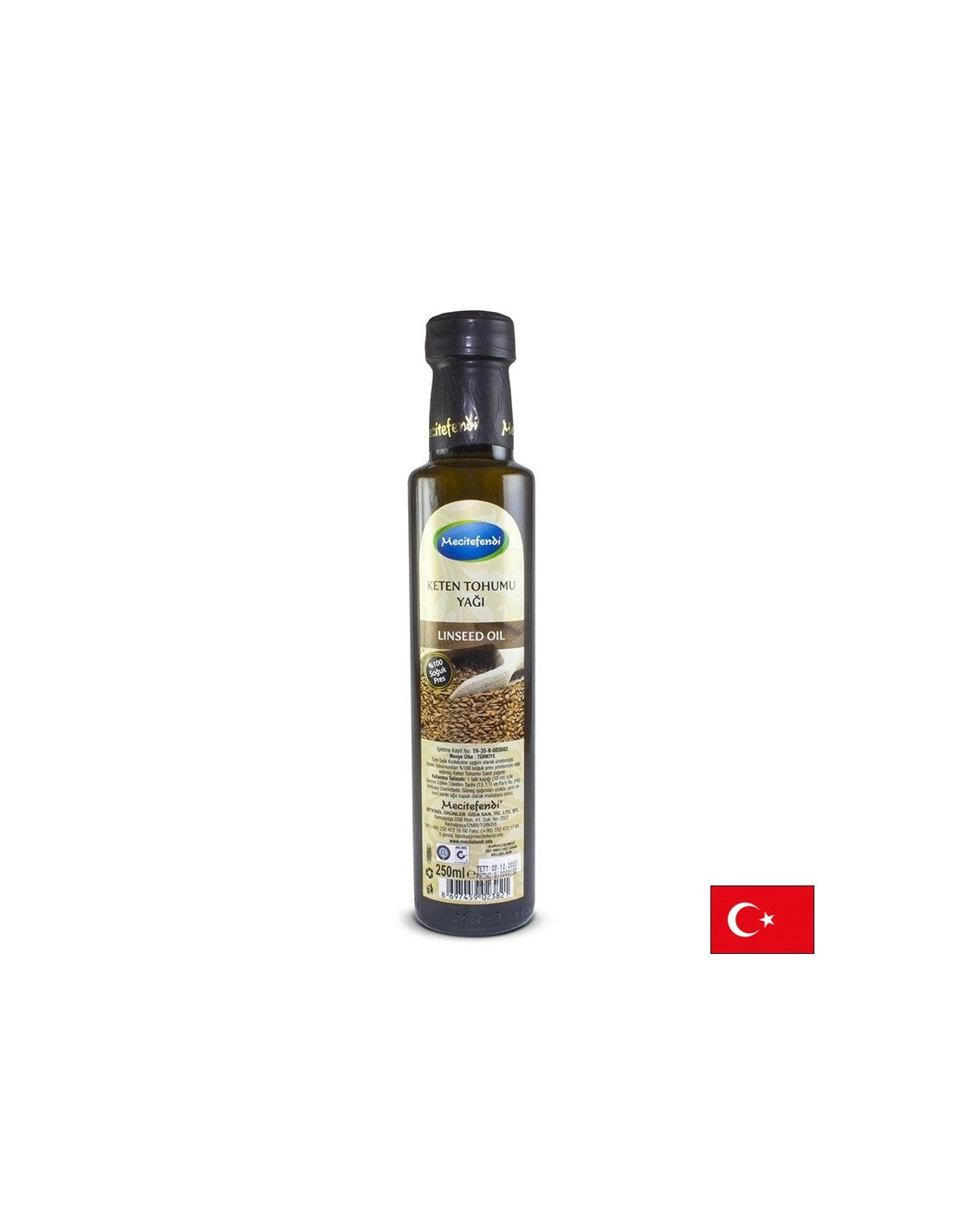 Λινέλαιο (ωμέγα-3-6-9) 250 ml, 25 δόσεις