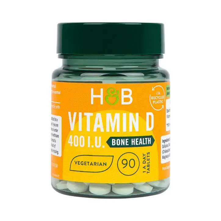 Βιταμίνη D3 (βιταμίνη D3 400 IU) 10mcg 90 δισκία Holland & Barrett