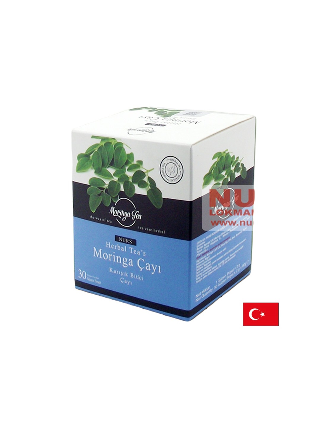 Τσάι από βότανα με moringa, 30 σακουλάκια φίλτρου