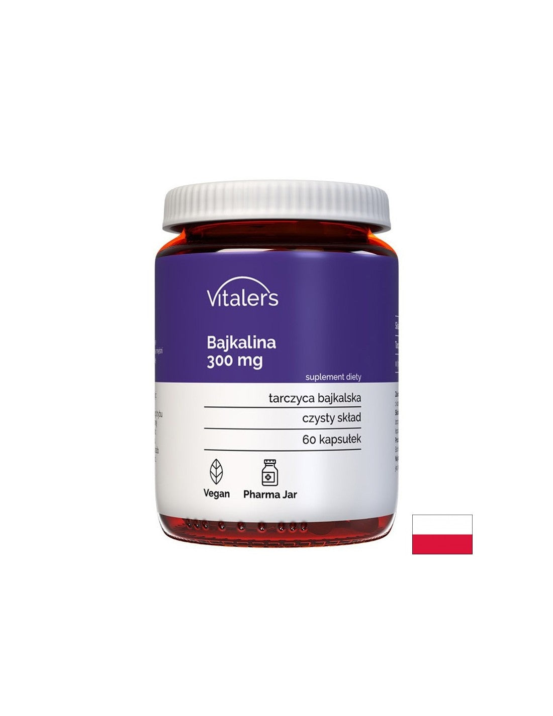 Ανοσία και υγιής καρδιά - Baikal skullcap, 300 mg x 60 κάψουλες