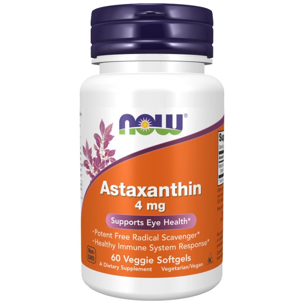 Astaxanthin 4 mg - 90 κάψουλες γέλης