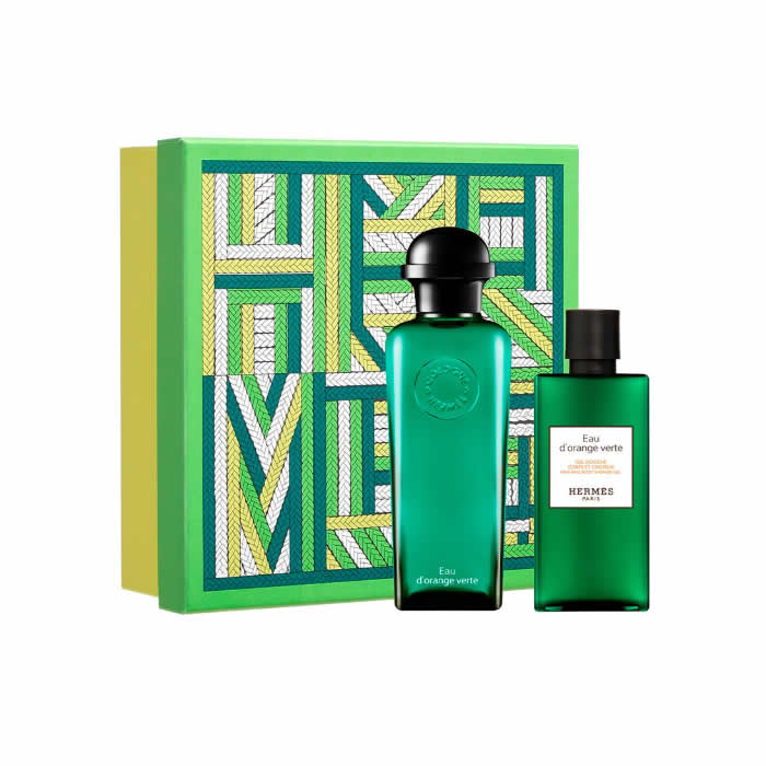 <tc>Hermès</tc> Eau D'Orange Verte Eau De Cologne Spray 100ml Σετ 2 τεμάχια