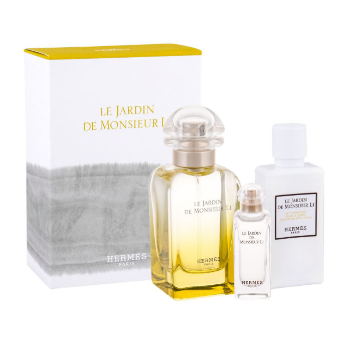 <tc>Hermès</tc> Le Jardin De Monsieur Li Eau De Toilette Spray 50ml Σετ 3 τεμαχίων