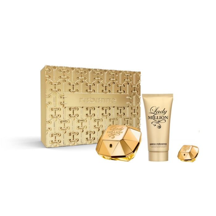 <tc>PACO RABANNE</tc> Lady Million Άρωμα σε σπρέι 80ml, σετ 3 τεμαχίων