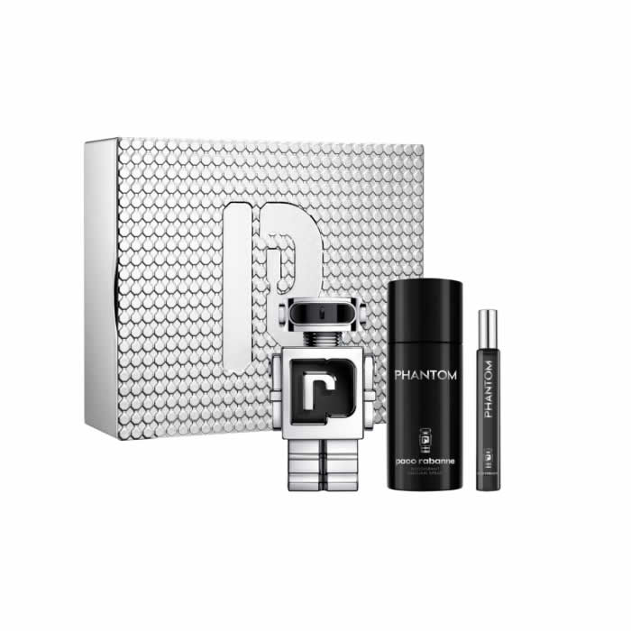 <tc>PACO RABANNE</tc> Phantom Eau De Toilette Spray 100ml Σετ 3 Τεμάχια