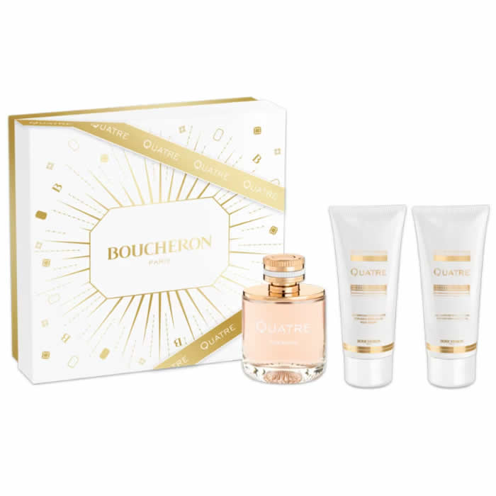 <tc>BOUCHERON</tc> Quatre Iconic για γυναίκες EDP 100 ml + BL 100 ml + SG 100 ml