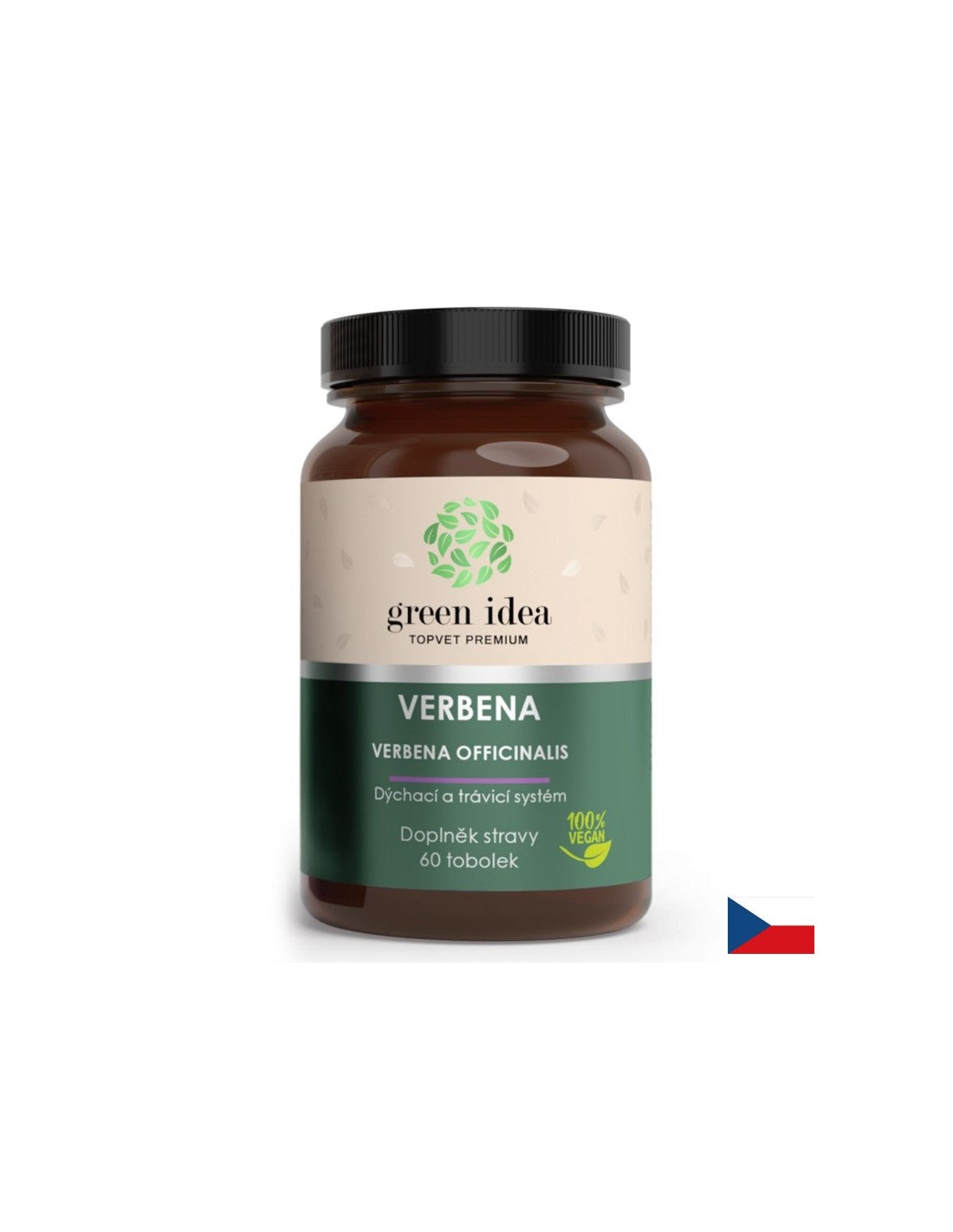 Ανοσοποιητικό και αναπνευστικό σύστημα - Verbena, 350 mg x 60 κάψουλες