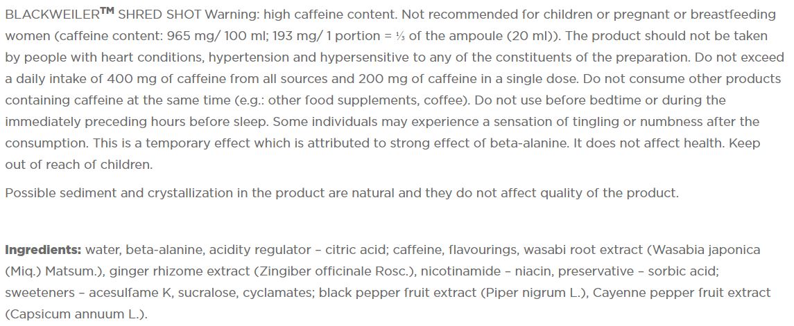 Shred Shred Shred 20x60ml - 0