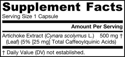 Αγκινάρα 500 mg - 180 κάψουλες