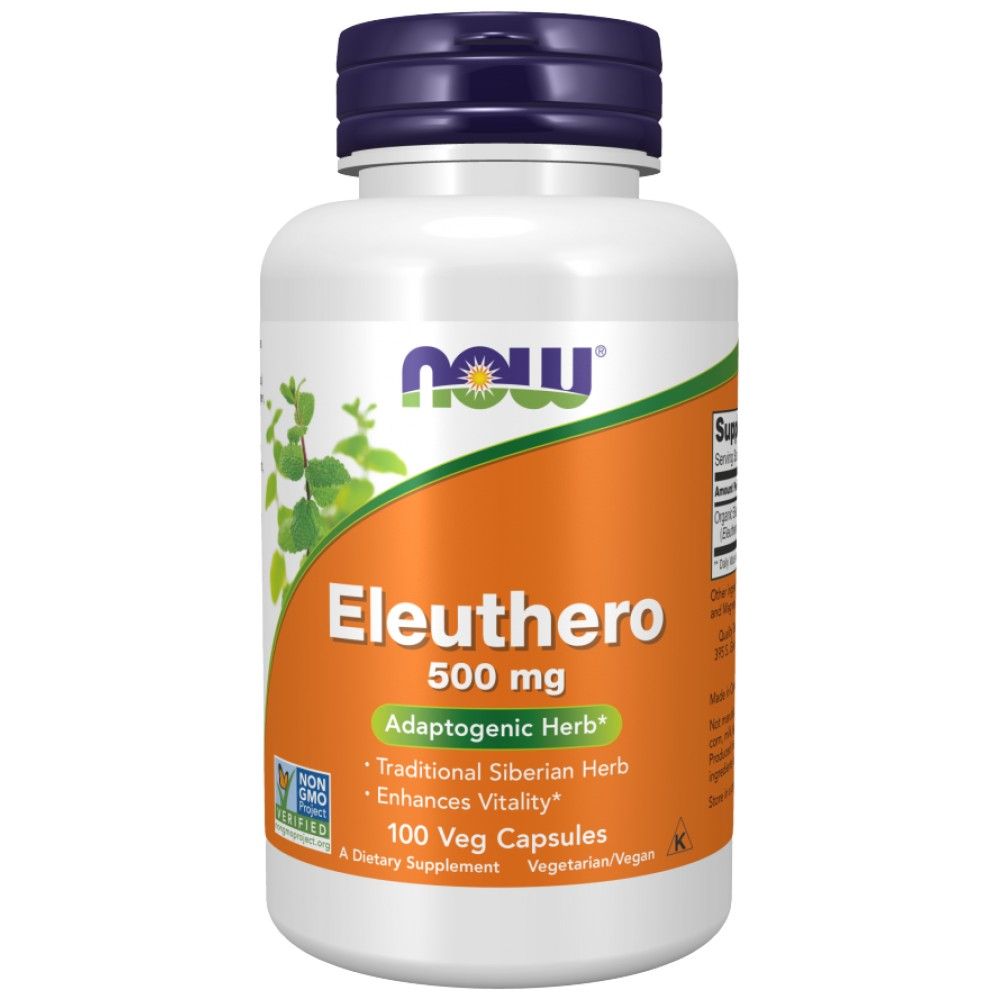 Eleuthero 500 mg | Siberian Ginseng - 100 κάψουλες