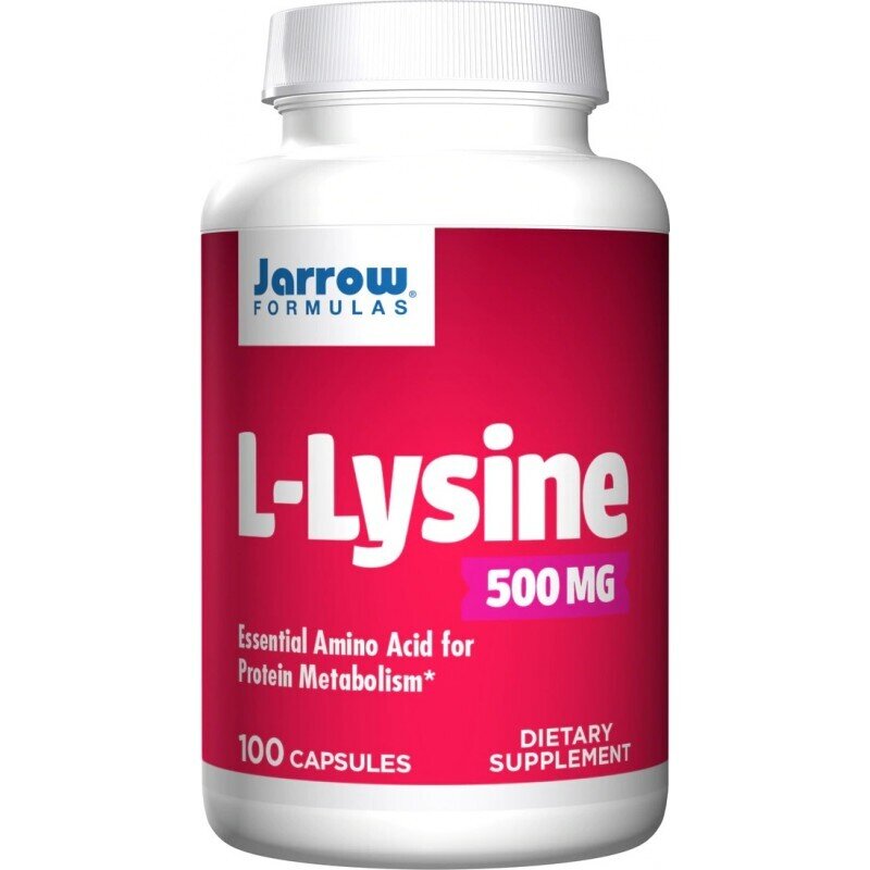 L-Lysine 500mg - Лизин 100 капсули - Feel You