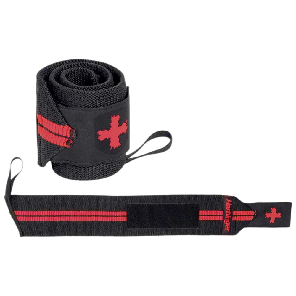 Wristwraps/Red Line - Black
