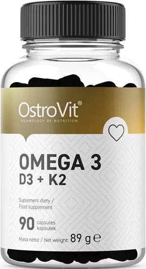 <tc>OstroVit</tc> Ωμέγα 3/D3 + K2 - 90 κάψουλες τζελ