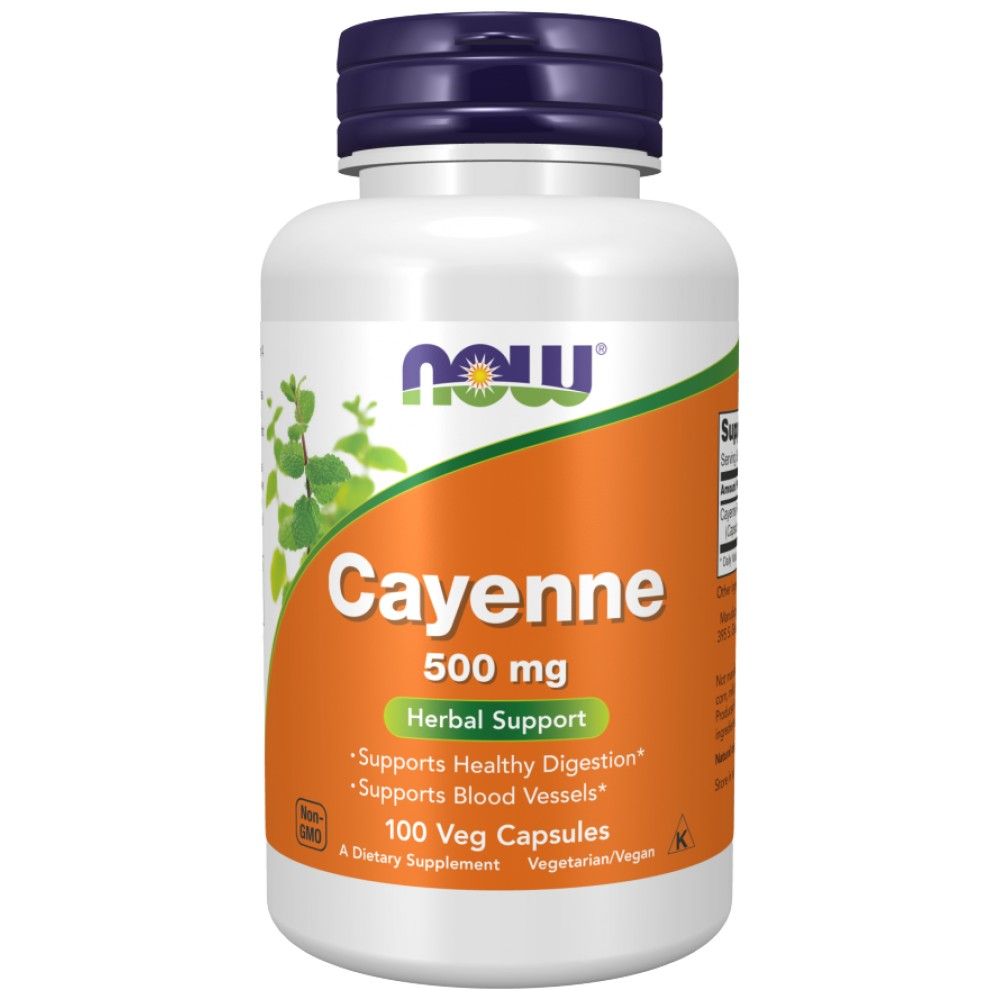 Cayenne 500 mg - 100 κάψουλες