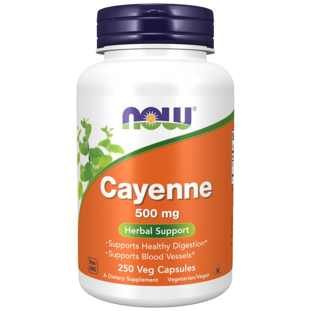 Cayenne 500 mg - 250 κάψουλες