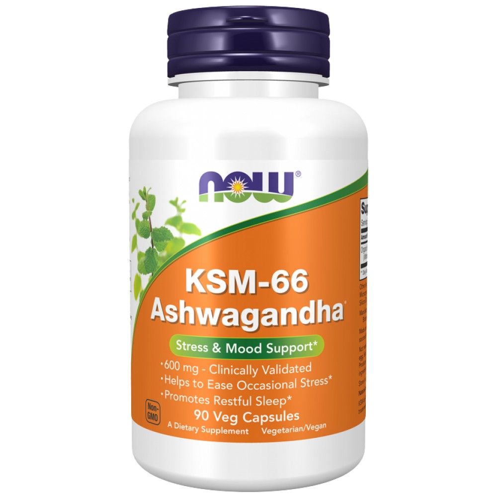 KSM -66 Ashwagandha® 600 mg - 90 κάψουλες