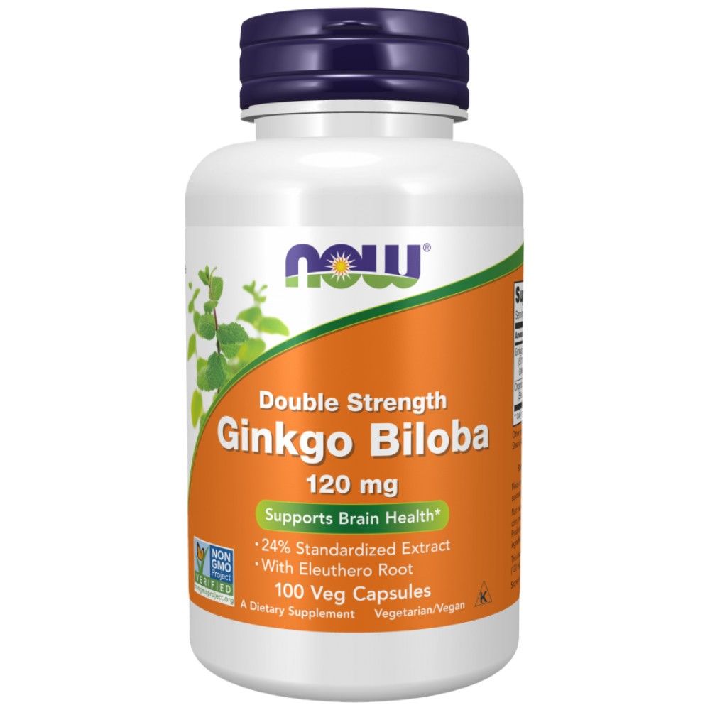Ginkgo Biloba 120 mg/διπλό αντοχή - 50 κάψουλες