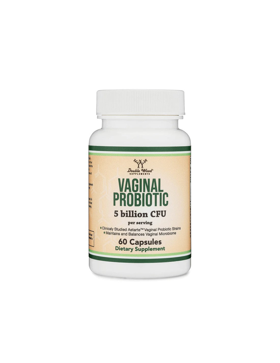 Probiotic για τις γυναίκες - για υγιή κολπική χλωρίδα, 5 δισεκατομμύρια ενεργά προβιοτικά, 60 κάψουλες για 2 μήνες πρόσληψης