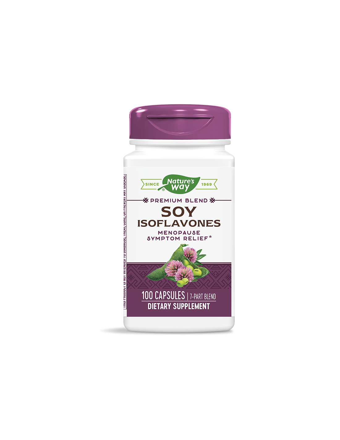 ISOFLAVONES SOY - Premium Formula - για εμμηνόπαυση, 500 mg, 100 κάψουλες