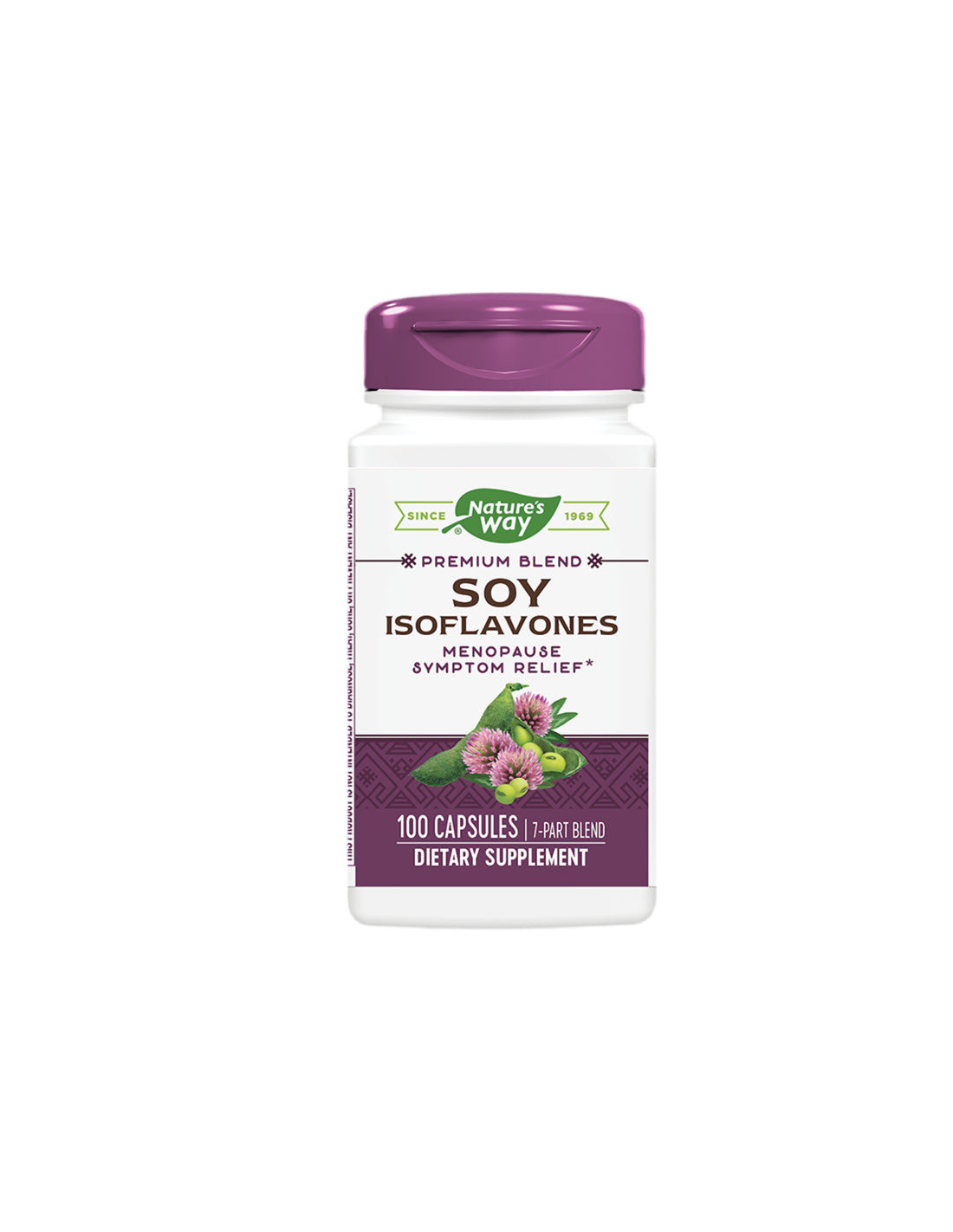 ISOFLAVONES SOY - Premium Formula - για εμμηνόπαυση, 500 mg, 100 κάψουλες