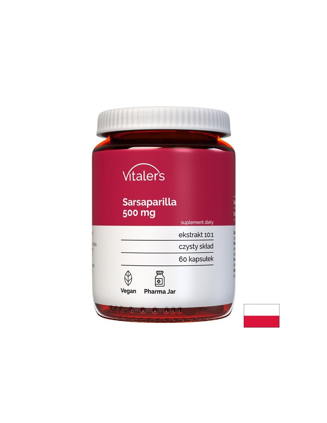 Ψωρίαση και έκζεμα - Sarsaparilla, 500 mg x 60 κάψουλες