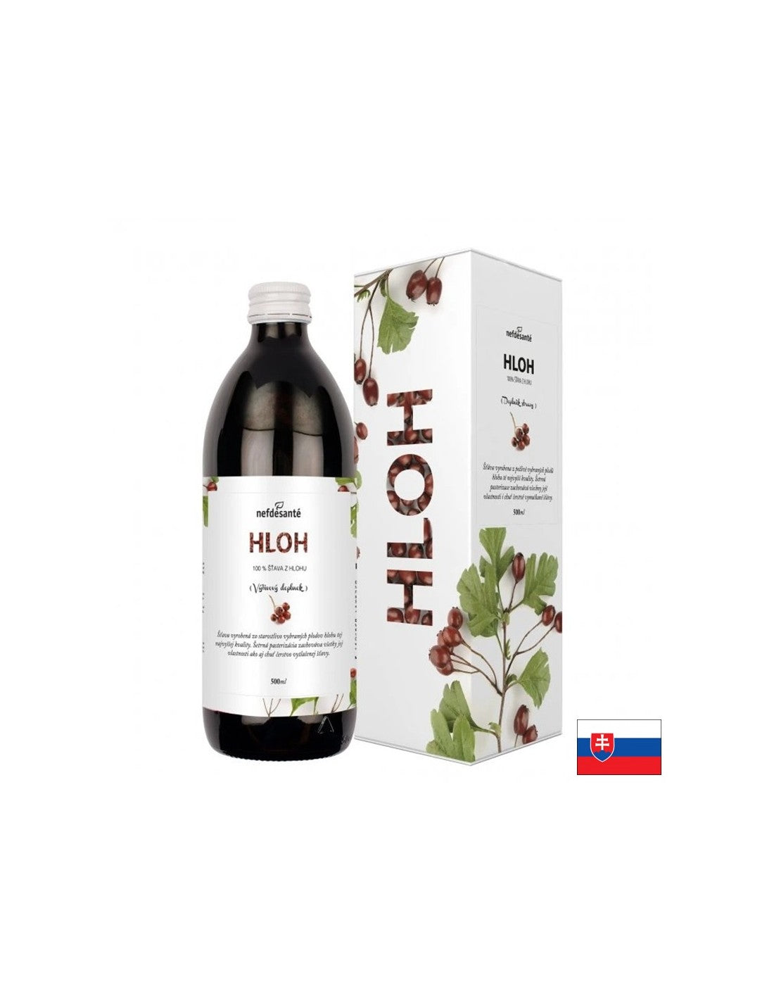 Χυμός Hawthorn – καρδιακός τόνος και νευρικό σύστημα, 500 ml, 10 δόσεις