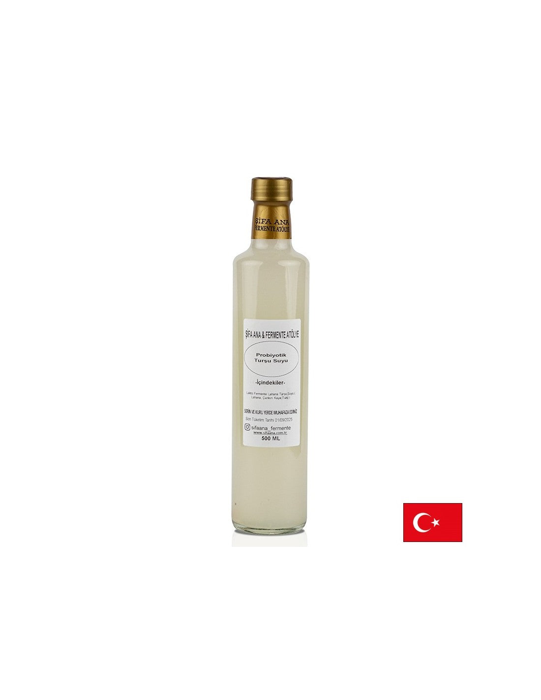 Προβιοτικός χυμός ξινολάχανου, 500 ml