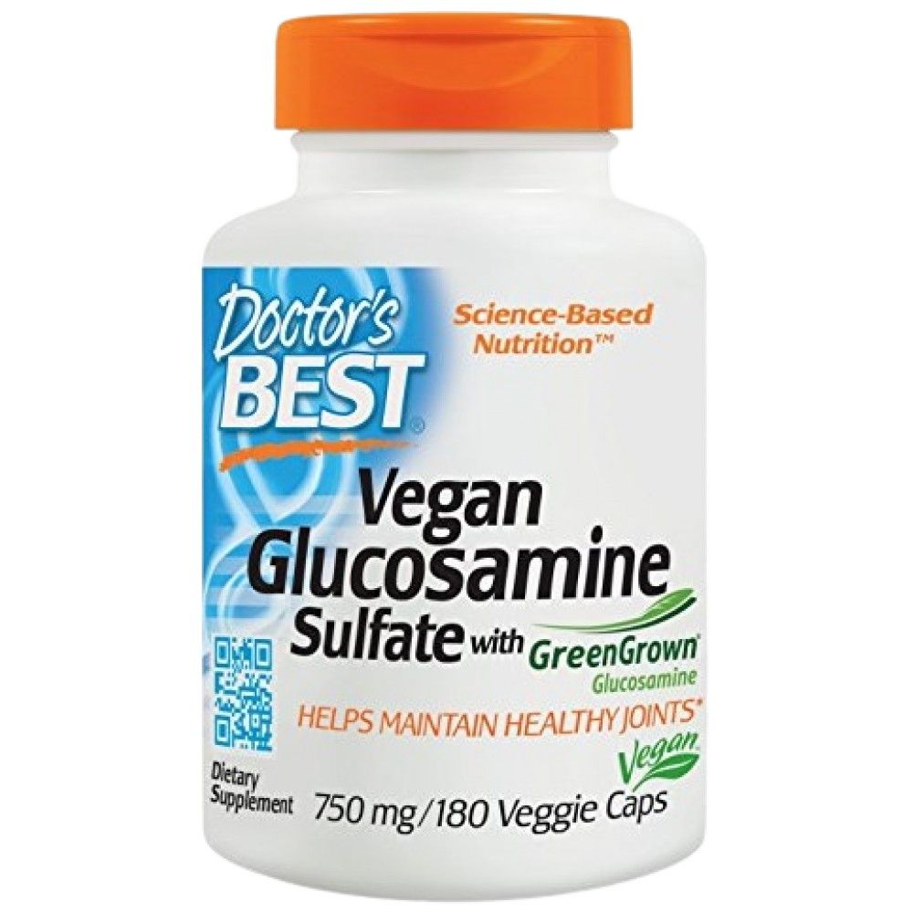 Vegan Glucosamine θειική 750 mg | Με το Greengrown - 180 κάψουλες