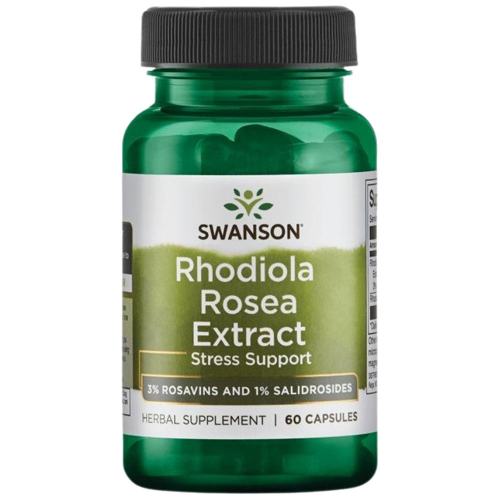 Εκχύλισμα Rhodiola Rosea | 3% R<tc>Osavi</tc>ns 60 κάψουλες