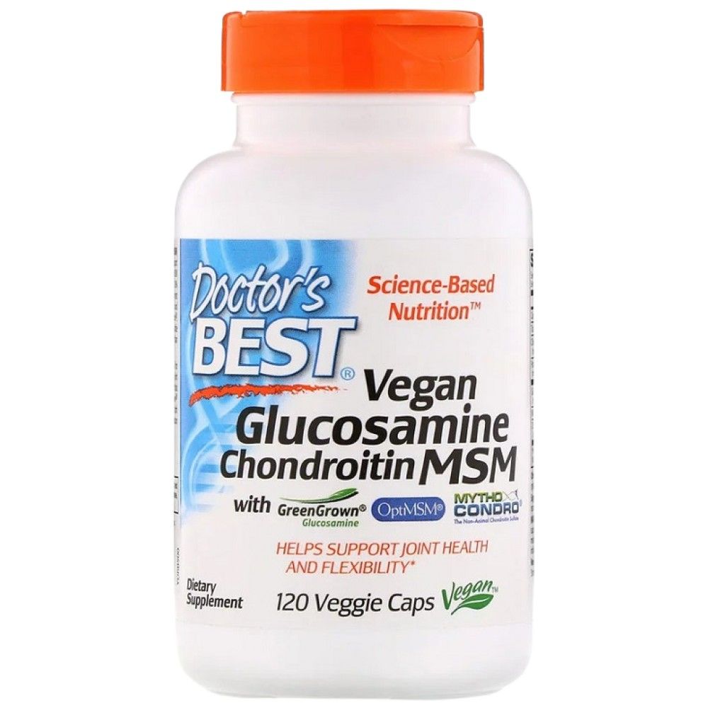 Vegan Glucosamine & Chondroitin & MSM - 120 κάψουλες