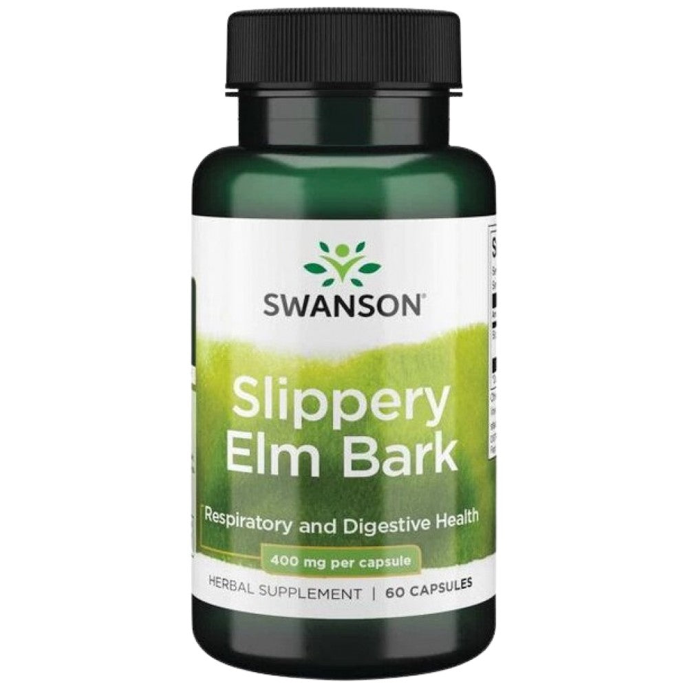Slippery Elm Bark 400 mg 60 κάψουλες