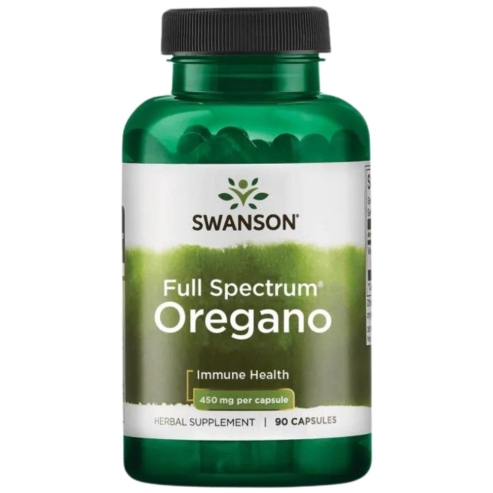 Πλήρες φάσμα ρίγανη 450 mg 90 κάψουλες