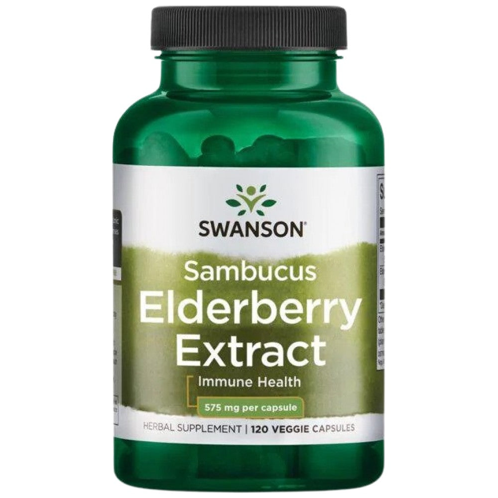 Εκχύλισμα Sambucus Elderberry 575 mg 120 κάψουλες