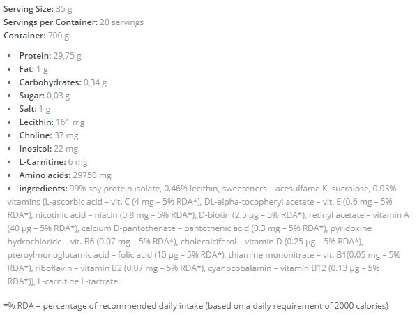 Sojavit 85 - 700 γραμμάρια