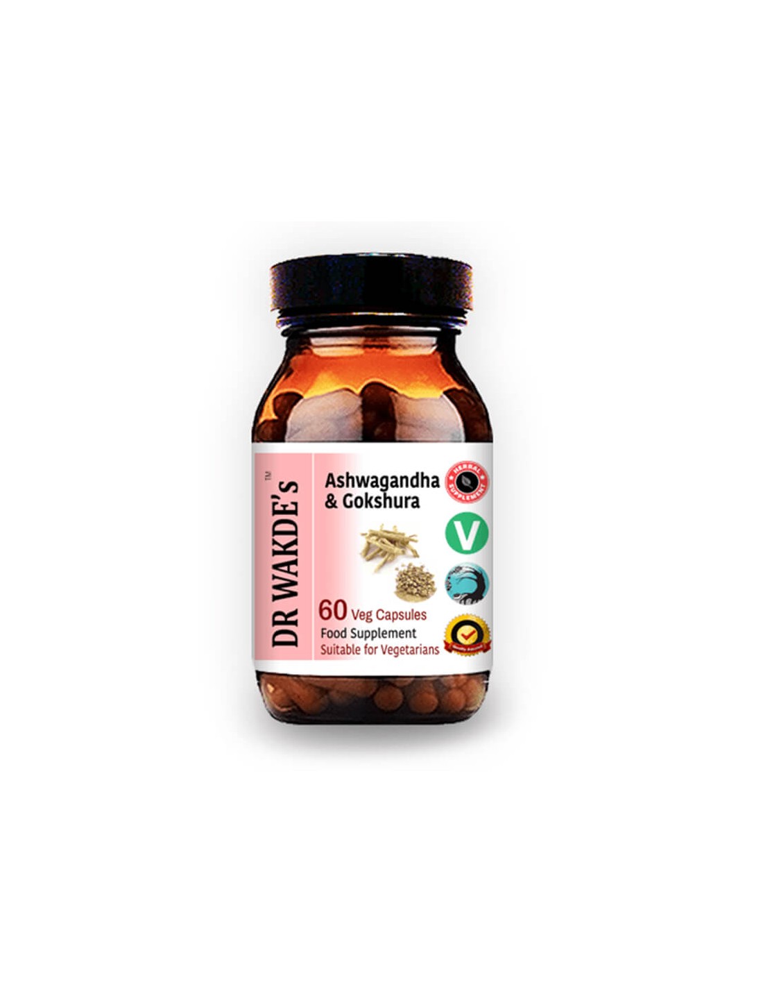 Ashwagandha & Gokshura - συνδυασμός αντι -στρες για ανάκαμψη, 60 κάψουλες