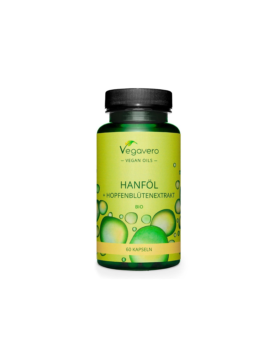 Άγχη και αϋπνία - Λάδι κάνναβης + εκχύλισμα λουλουδιών λυκίσκου, 60 κάψουλες