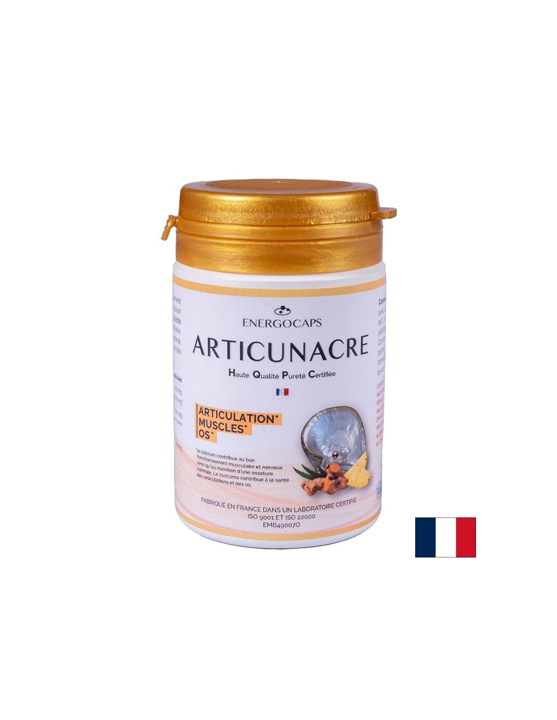 Οστά και αρθρώσεις - Mother of Pearl Oyster + Turmeric and Bromelain, 60 κάψουλες