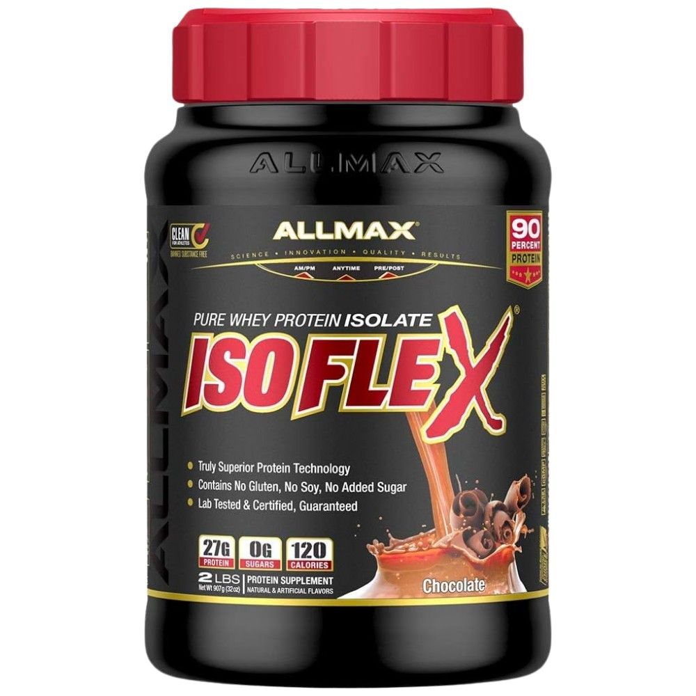 Isoflex | Pure Whey απομόνωση ~ Πραγματικά ανώτερη τεχνολογία πρωτεϊνών - 908 γραμμάρια