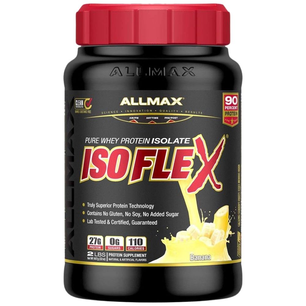 Isoflex | Pure Whey απομόνωση ~ Πραγματικά ανώτερη τεχνολογία πρωτεϊνών - 908 γραμμάρια