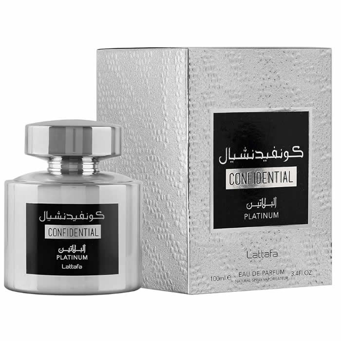 <tc>LATTAFA</tc> CONFIDENTIAL PLATINUM EDP ΣΠΡΕΪ 100 ML