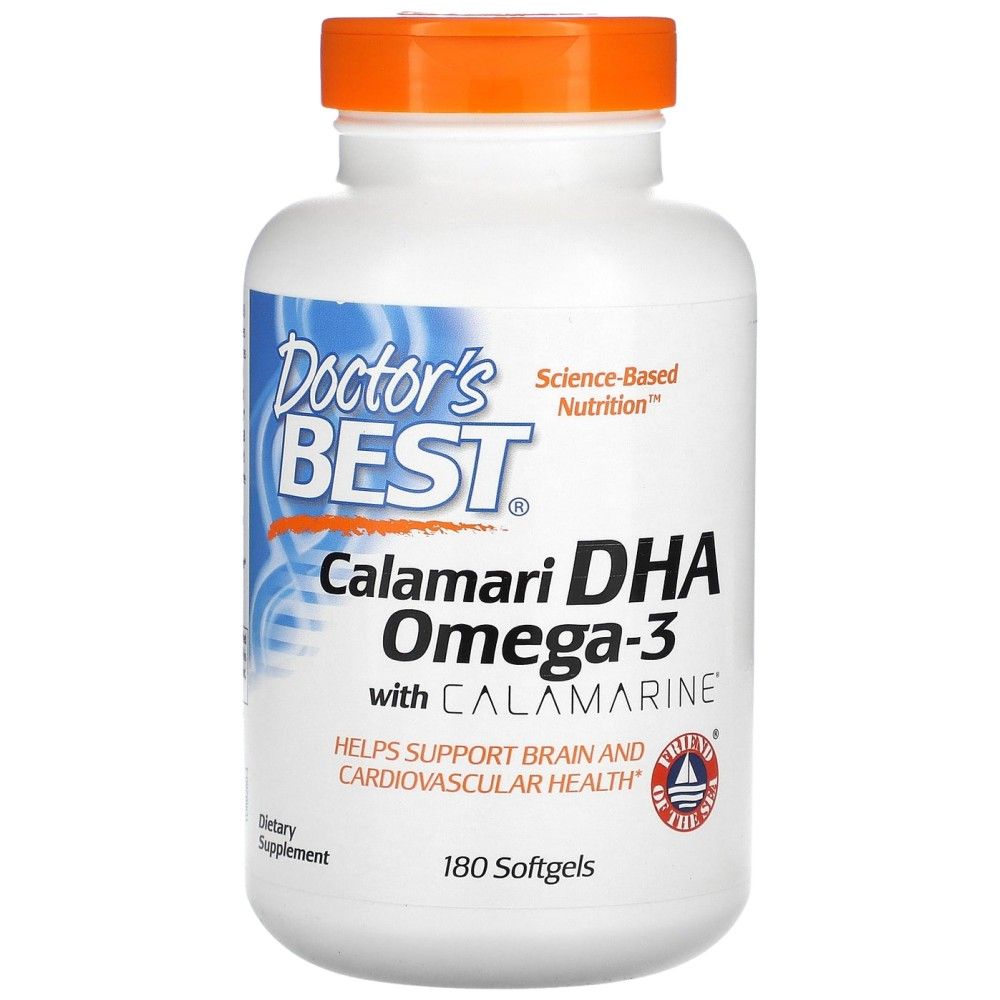 Καλύτερο DHA 500 mg/από calamari - 60 κάψουλες gel