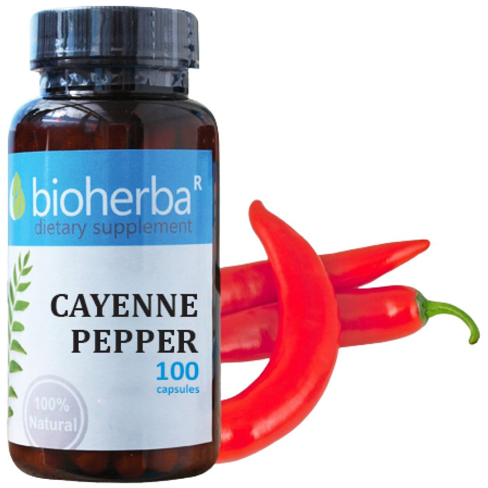 Cayenne Pepper 50 mg - 100 κάψουλες