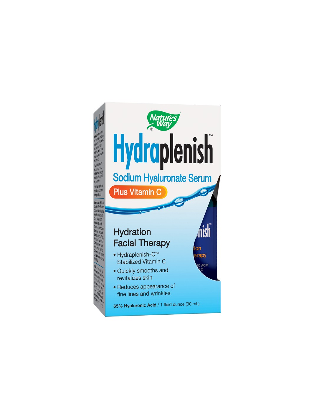 HydraPLenish ™ Serum + Vitamin C (65% Υαλουρονικό οξύ) - HydraPlenish ™ Υαλουρονικό νάτριο ορό συν βιταμίνη C, 30 mL