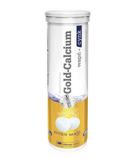 Χρυσό ασβέστιο/20 αναβραστικές καρτέλες - 0