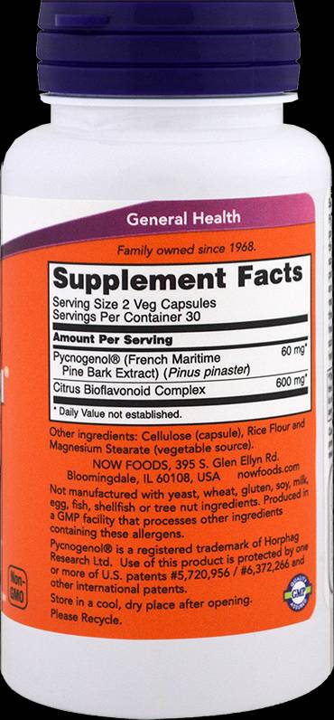 Pycnogenol 30 mg - 60 κάψουλες