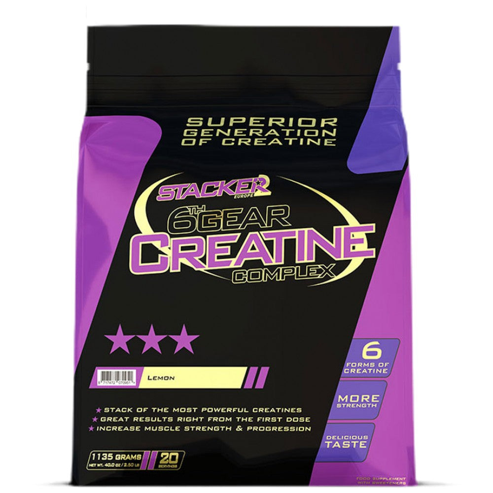 6th Gear Creatine Complex | Ανώτερης γενιάς κρεατίνης - 1135 γραμμάρια