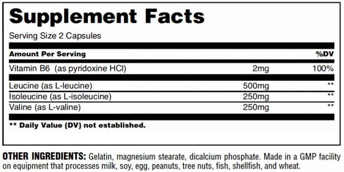 BCAA Pro - 100 κάψουλες