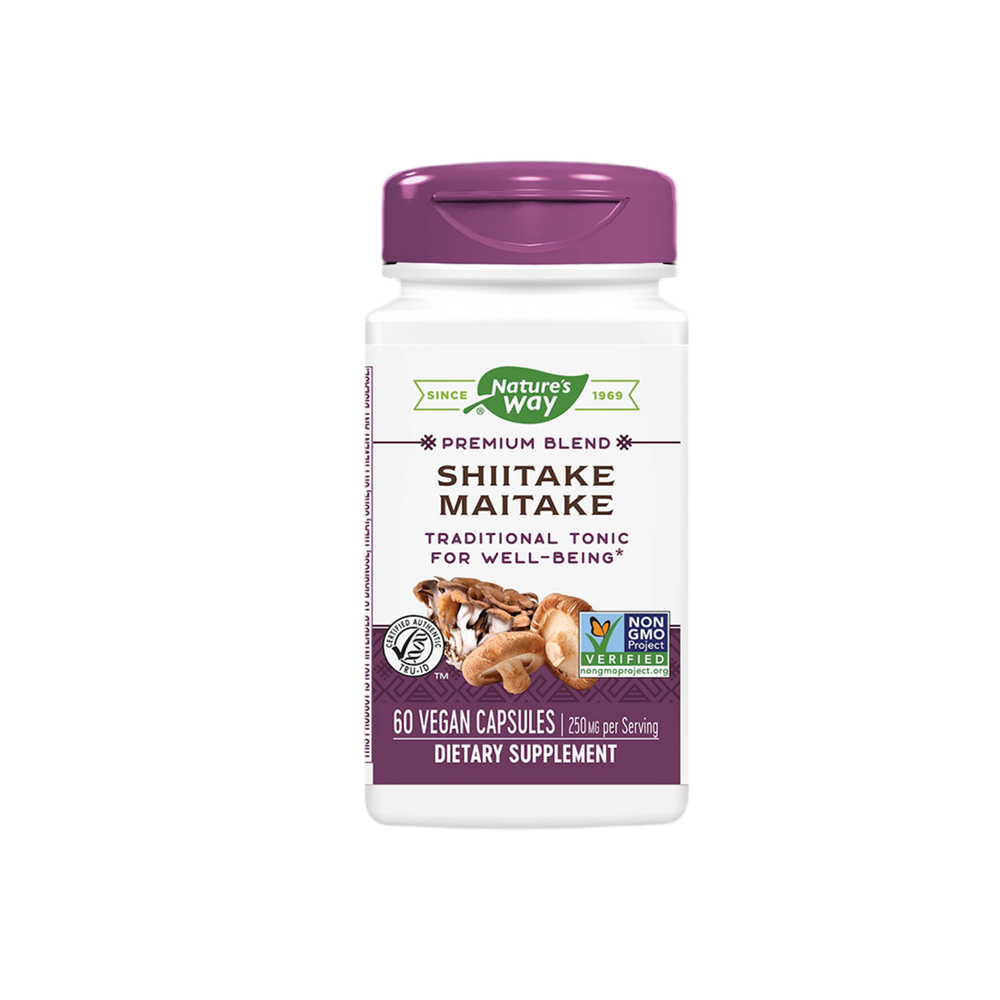 Shiitake και Maitake 250 mg - 60 κάψουλες