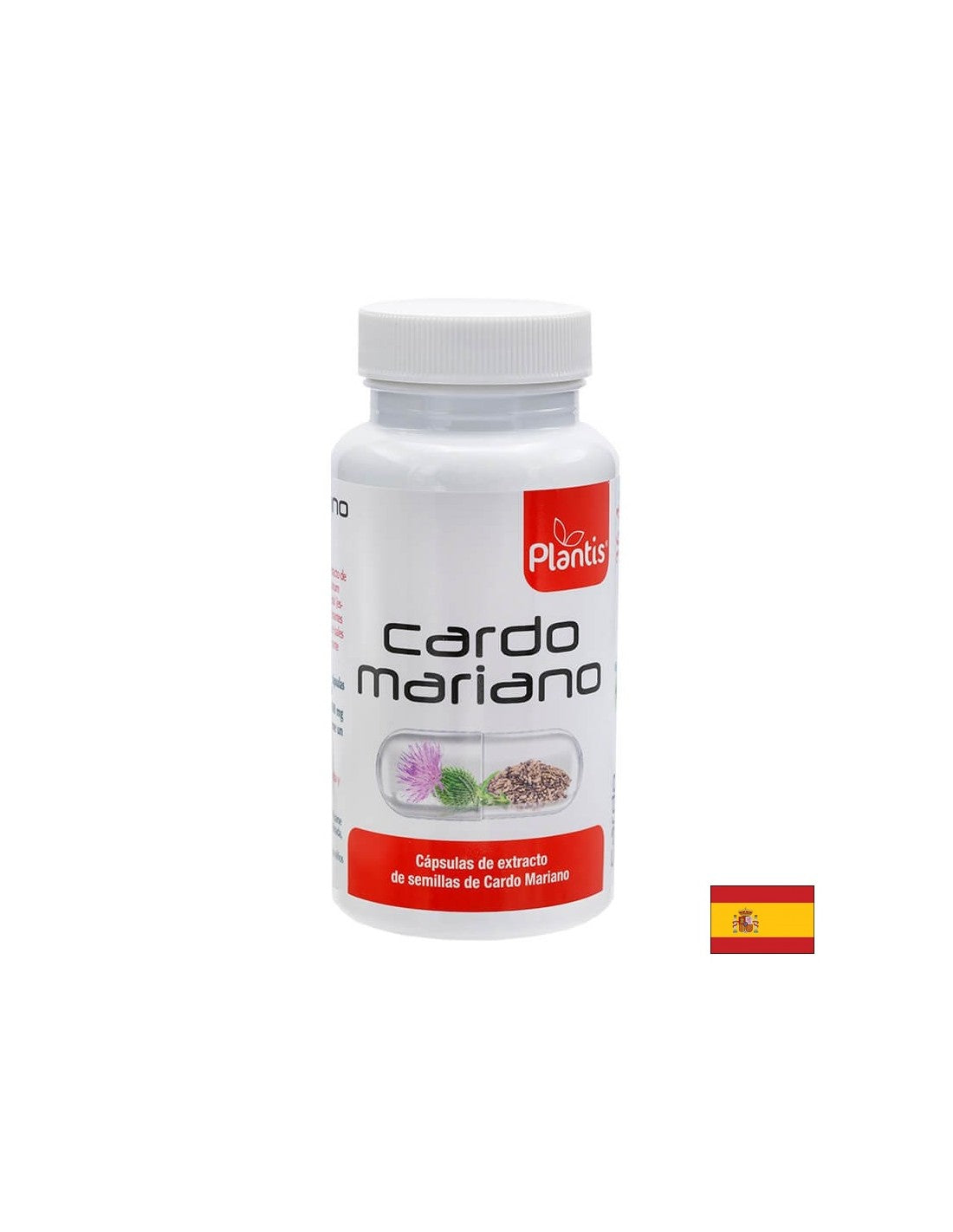Milk Thistle (80% Silymarin) - για ένα υγιές ήπαρ - Cardo Mariano Plantis®, 100 mg, 90 κάψουλες