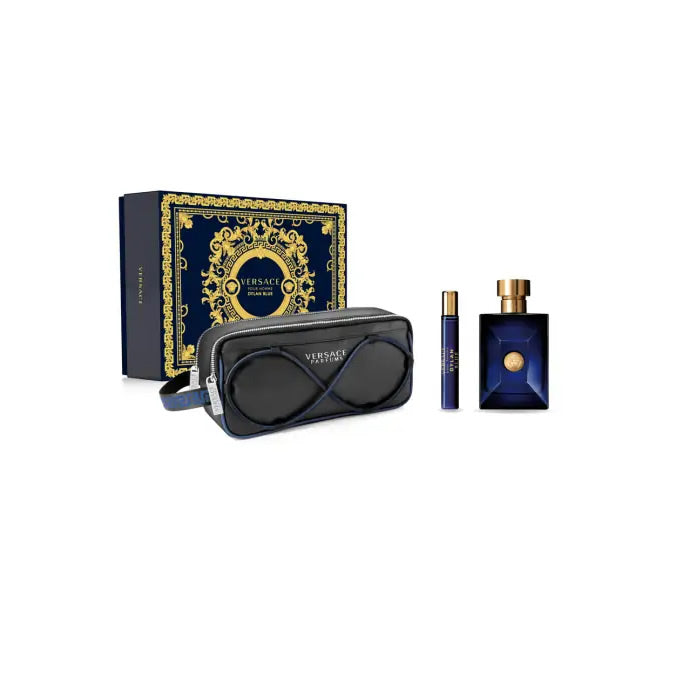 <tc>VERSACE</tc> Dylan Blue Eau De Toilette Spray 100ml Σετ 3 τεμαχίων